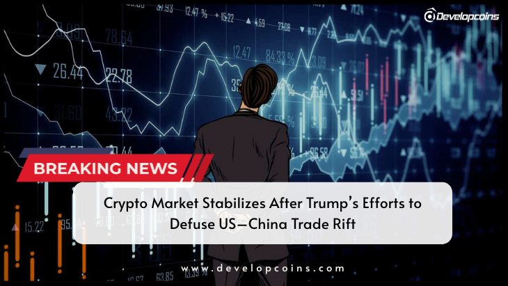 Crypto Market Stabilizes After Trump’s Efforts to Defuse US–China Trade Rift