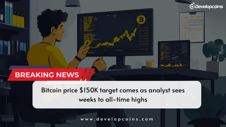 Bitcoin price $150K target comes as analyst sees weeks to all-time highs