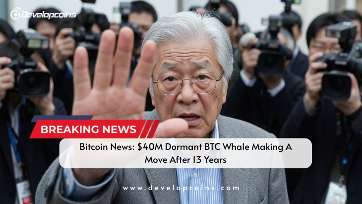 Bitcoin News: $40M Dormant BTC Whale Making A Move After 13 Years
