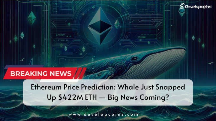 Ethereum Price Prediction: Whale Just Snapped Up $422M ETH — Big News Coming?