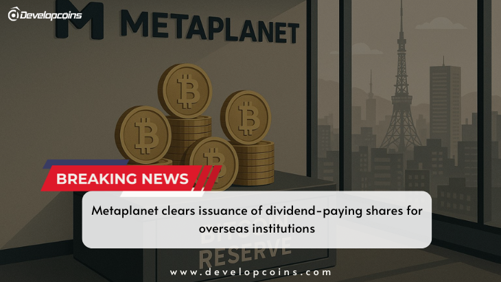 Metaplanet clears issuance of dividend-paying shares for overseas institutions