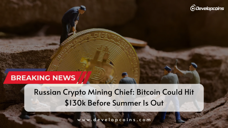 Russian Crypto Mining Chief: Bitcoin Could Hit $130k Before Summer Is Out