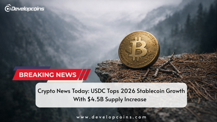 USDC Leads 2026 Stablecoin Growth With $4.5B Supply Surge